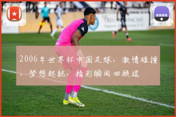 2006年世界杯中国足球，激情碰撞，梦想起航，精彩瞬间回顾逗